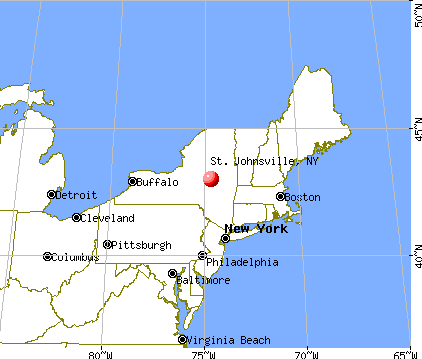 St. Johnsville, New York map