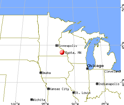 Eyota, Minnesota map