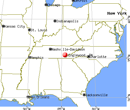 Englewood, Tennessee map