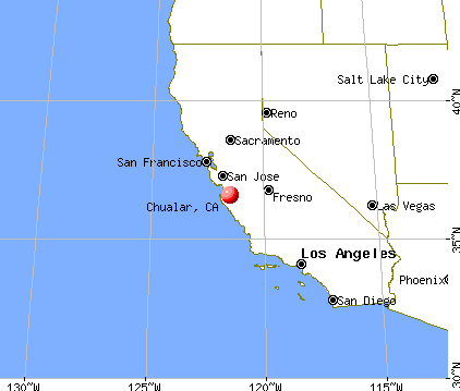 Chualar, California map