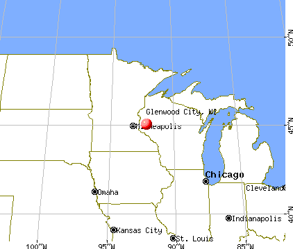 Glenwood City, Wisconsin map