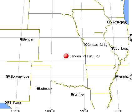 Garden Plain, Kansas map