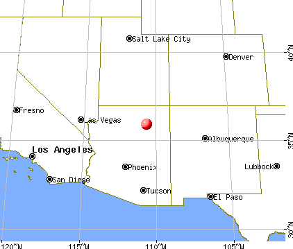 Hotevilla-Bacavi, Arizona map