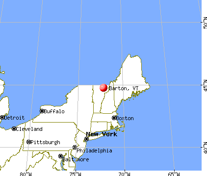 Barton, Vermont map
