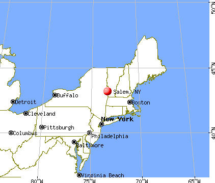 Salem, New York map