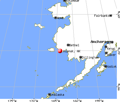 Kipnuk, Alaska map