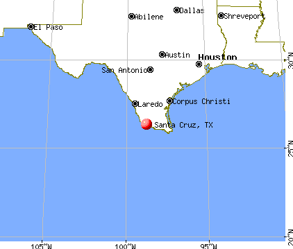 Santa Cruz Texas TX 78582 profile population maps real