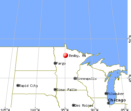 Redby, Minnesota map