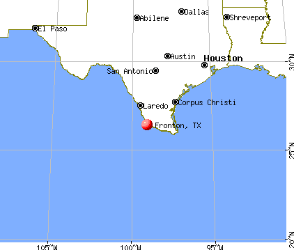 Fronton, Texas map