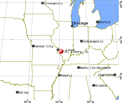St. Libory, Illinois map
