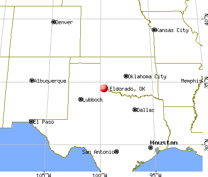 Eldorado, Oklahoma (OK 73537) profile population, maps, real estate