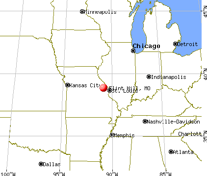 Flint Hill, Missouri map