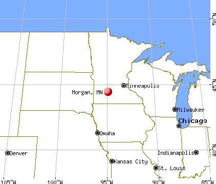 Morgan, Minnesota map