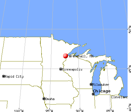 Wrenshall, Minnesota map