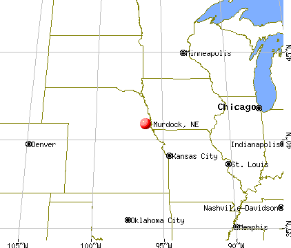 Murdock, Nebraska map
