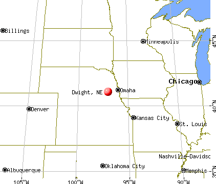 Dwight, Nebraska map
