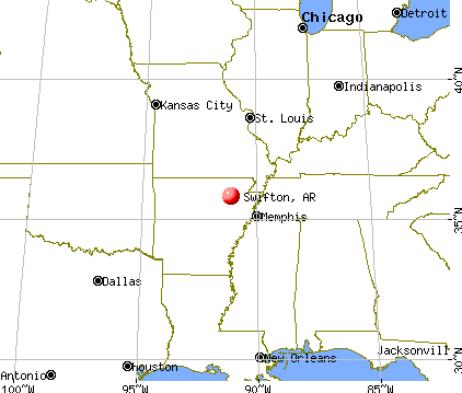 Swifton, Arkansas map