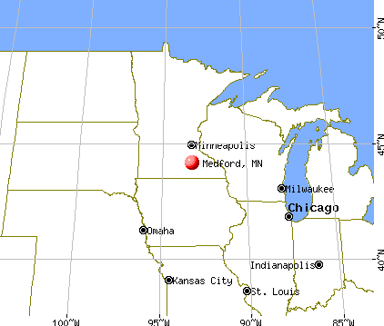 Medford, Minnesota map