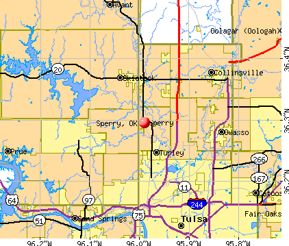 Sperry, Oklahoma (OK 74073) profile: population, maps, real estate