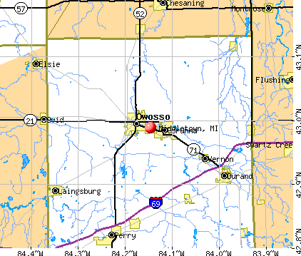Middletown, MI map
