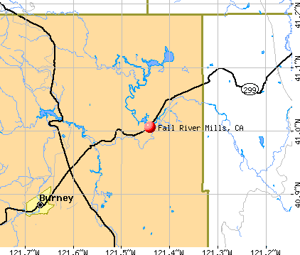 Fall River Mills, CA map