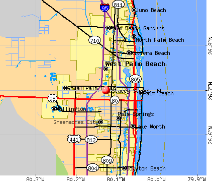 Stacey Street, FL map