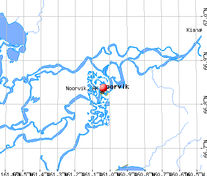 Noorvik, AK map