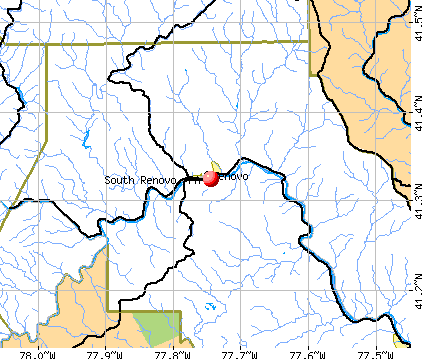 South Renovo, PA map