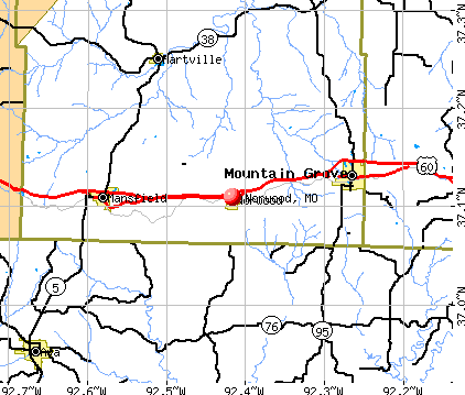 Norwood, MO map