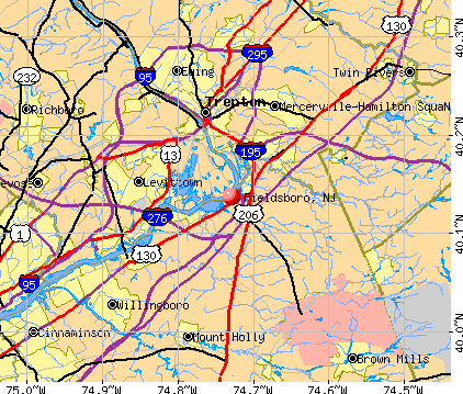 Fieldsboro, New Jersey (NJ 08505) profile: population, maps, real ...