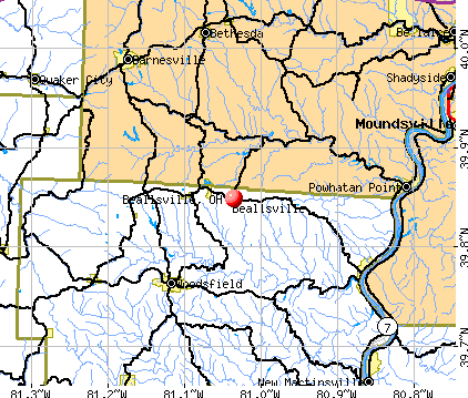 Beallsville, Ohio (OH 43716) profile population, maps, real estate