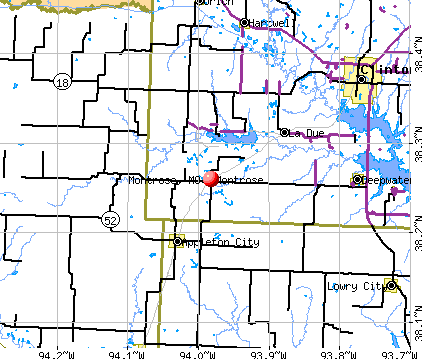 Montrose, MO map