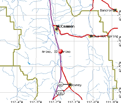 Arimo, Idaho (ID 83214) profile: population, maps, real estate