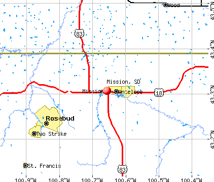 Mission, SD map