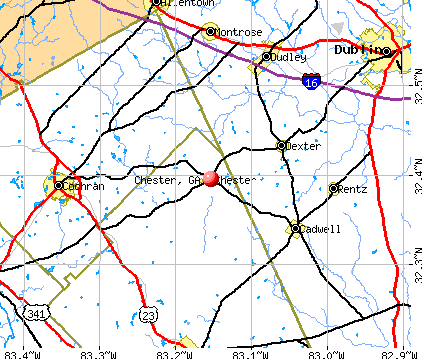 Chester, GA map