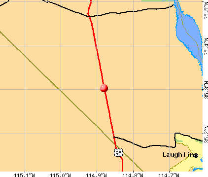 Cal-Nev-Ari, NV map
