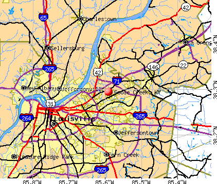 Goose Creek, Kentucky (KY 40242) profile: population, maps, real estate ...