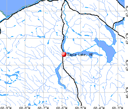 Eagle Lake, ME map