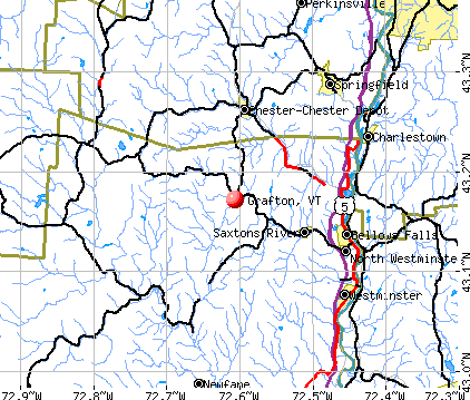 Grafton, VT map