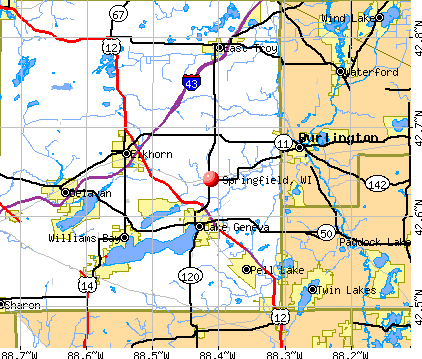 Springfield, Wisconsin (WI 54659) profile: population, maps, real ...