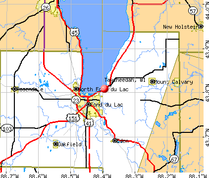 Taycheedah, WI map