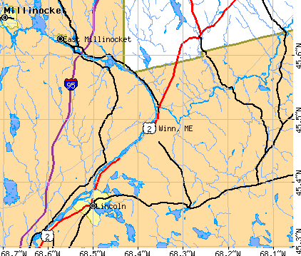 Winn, Maine (ME 04495) profile population, maps, real estate, averages