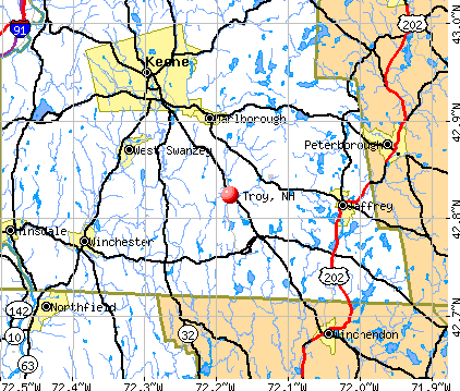 Troy, New Hampshire (NH 03465) profile population, maps, real estate