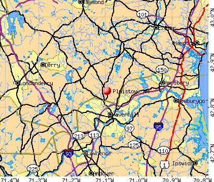 Plaistow, NH map