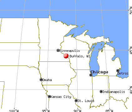 Buffalo, Wisconsin map