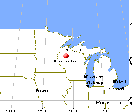 Murry, Wisconsin map