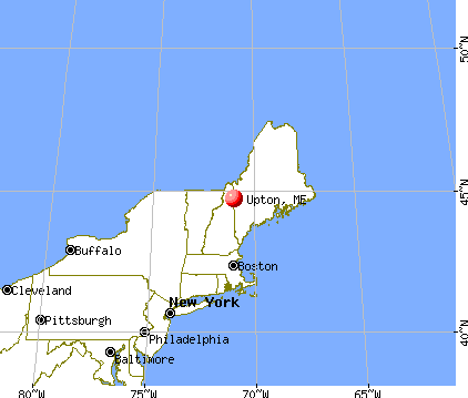 Upton, Maine map