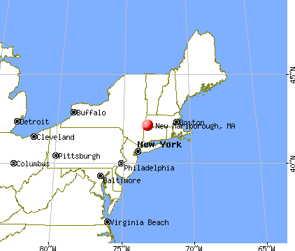 New Marlborough, Massachusetts map
