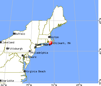 Chilmark, Massachusetts map