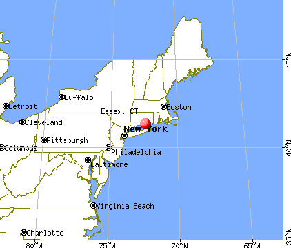 Essex, Connecticut map